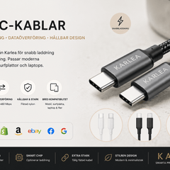 Collection image for: USB-C-kablar