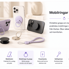Collection image for: Mobilringar & grepp
