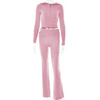 Pink suit / L