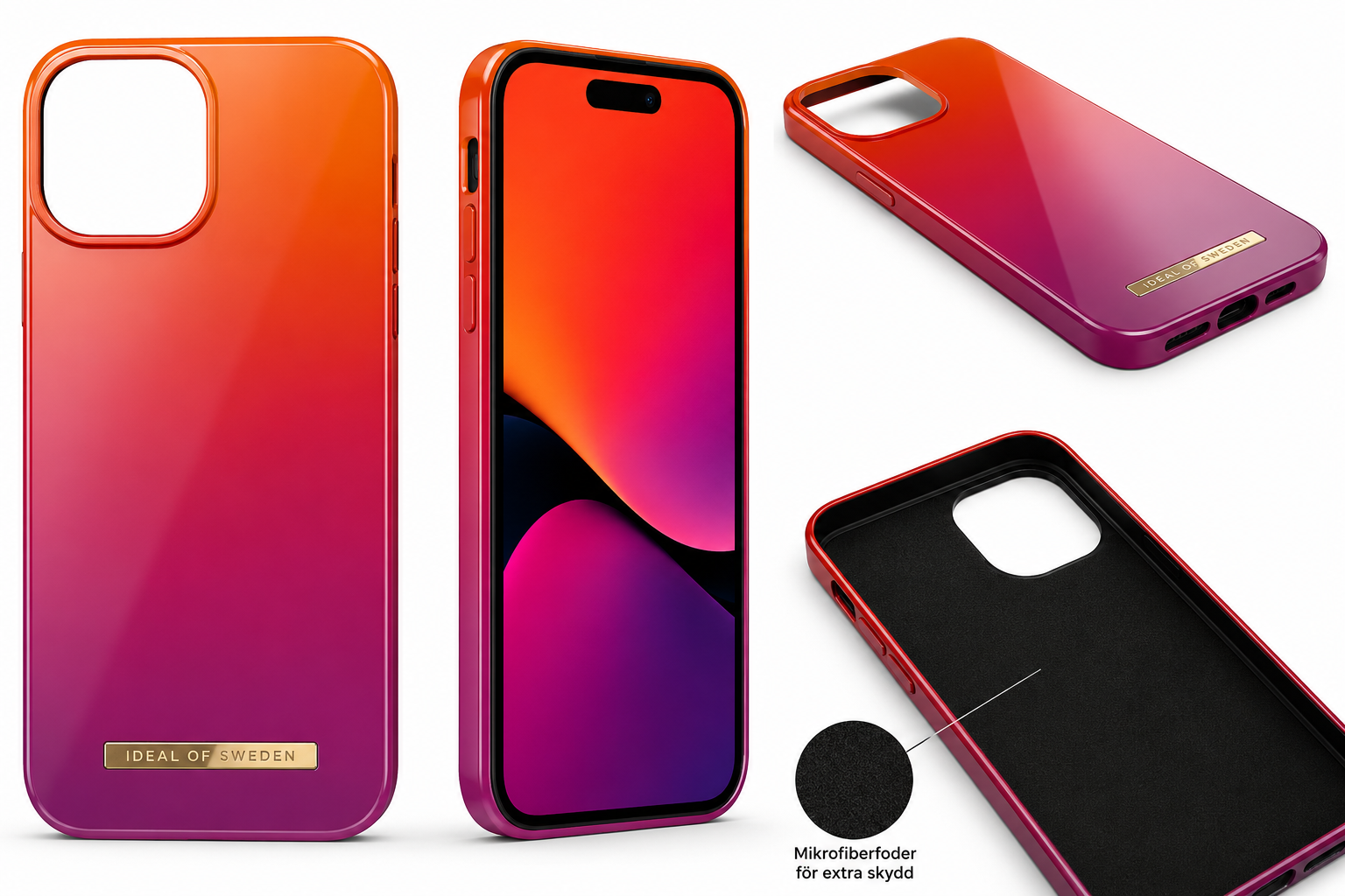 DEAL OF SWEDEN Mobilskal iPhone 15 – Vibrant Ombre